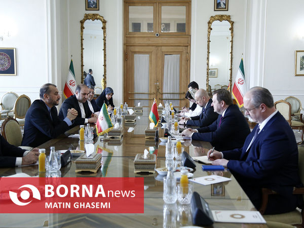 دیدار وزرا خارجه ایران و بلاروس