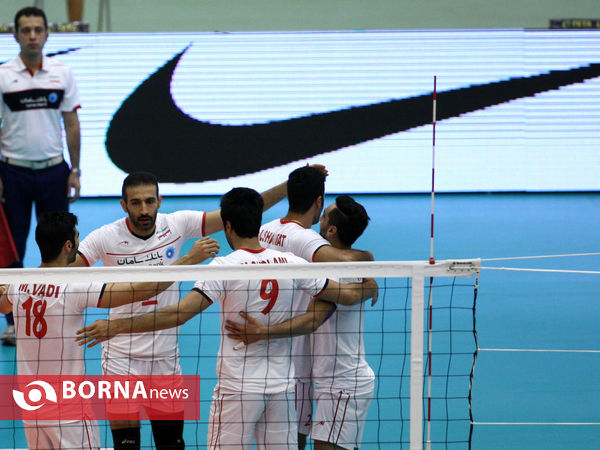 دیدار والیبال ایران - تایلند قهرمانی آسیا