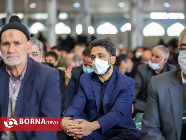 آیین تشیع شهید گمنام در اراک