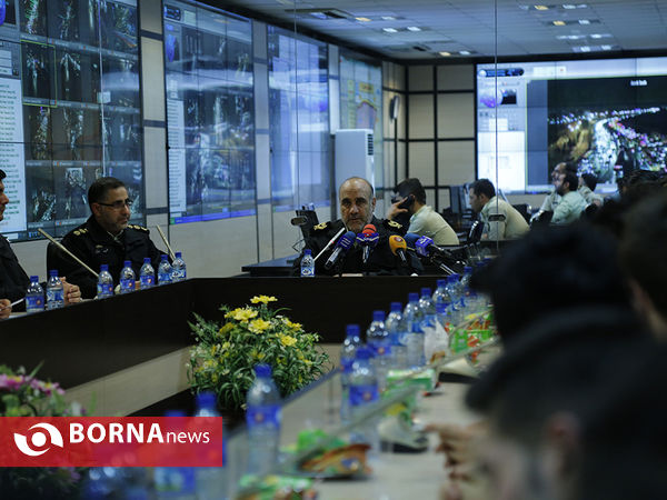 نشست صمیمی فرمانده پلیس تهران بزرگ با اعضای تیم ووشو ناجا