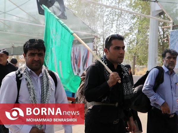 دلدادگان حسینی مرز شلمچه