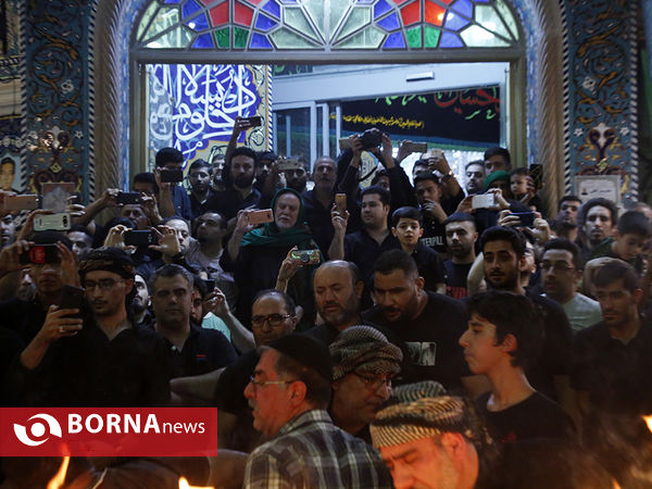 مشعل‌گردانی اعراب مقیم شهر‌ری