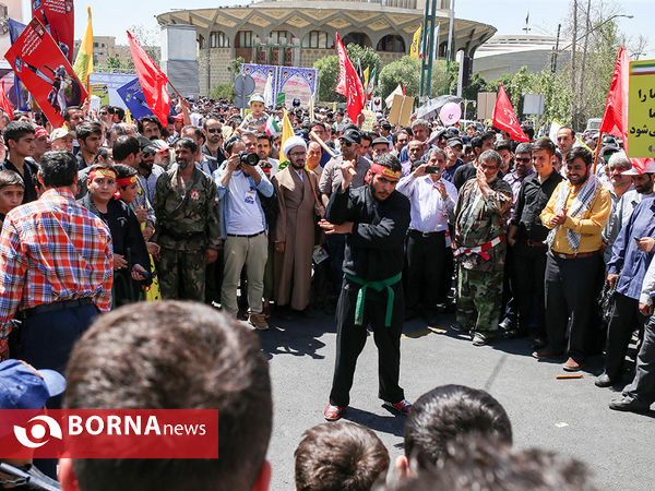 راهپیمایی روز جهانی قدس در تهران - ۱