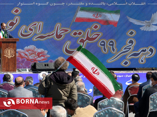 راهپیمایی خودرویی 22 بهمن در شیراز