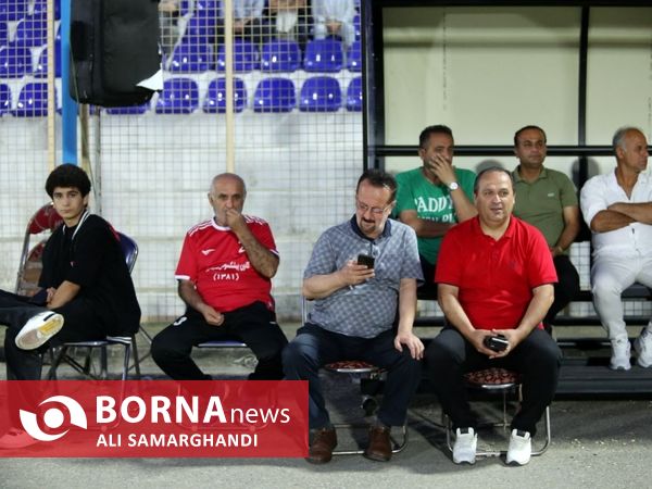 دیدار دوستانه فوتبال پیشکسوتان سپیدرود _ استقلال رشت