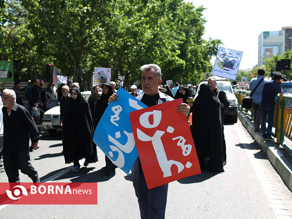 راهپیمایی روز جهانی قدس در تهران- ۴
