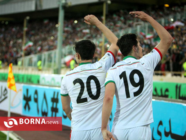 دیدار تیم های ملی ایران و عمان