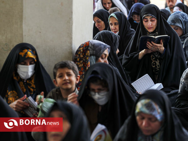 برگزاری مراسم دعای عرفه در حرم شاهچراغ(ع)