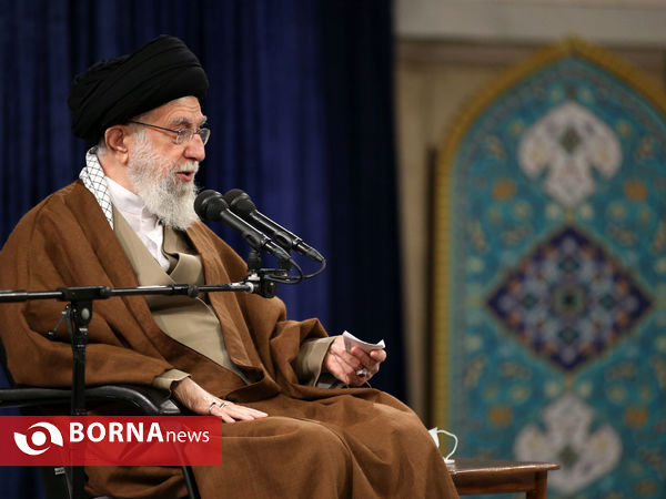 دیدار جمعی از کارگران با رهبر انقلاب