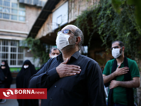 مراسم عزاداری روز عاشورا در دبیرستان دخترانه روشنگر