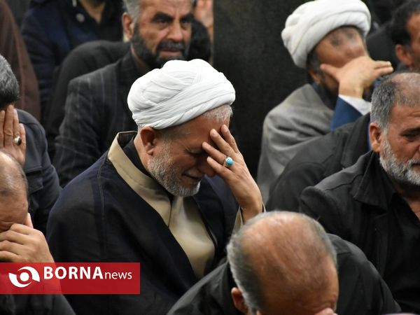 عزاداری مردم اراک در سوگ شهادت سردار حاج قاسم سلیمانی