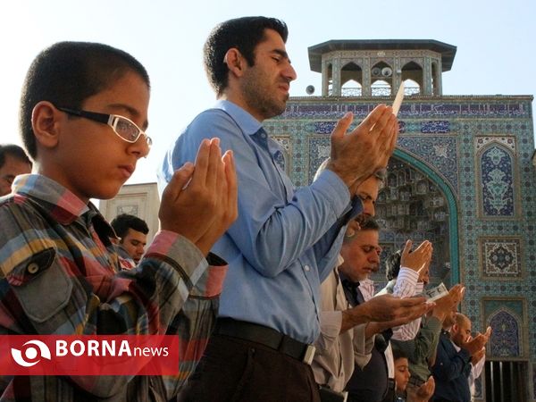 نماز عید فطر در شاهچراغ(ع)-شیراز