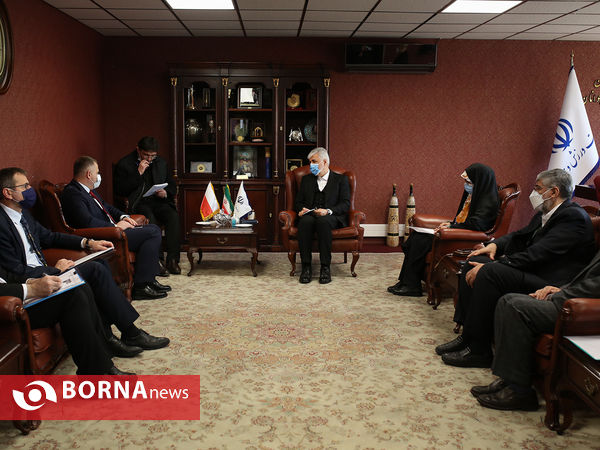 دیدار سفیر لهستان با وزیر ورزش و جوانان