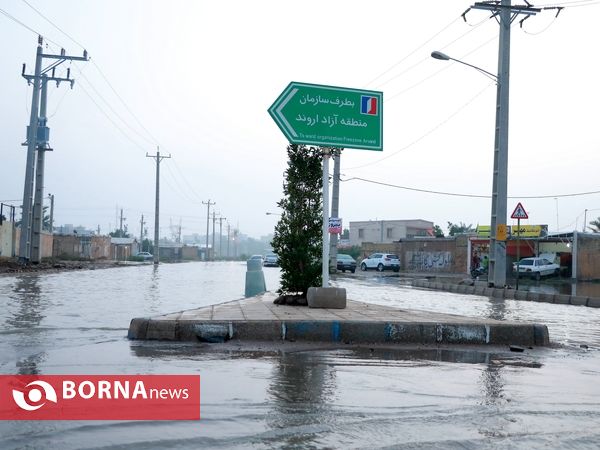 آبادان سه روز بعد از بارندگی