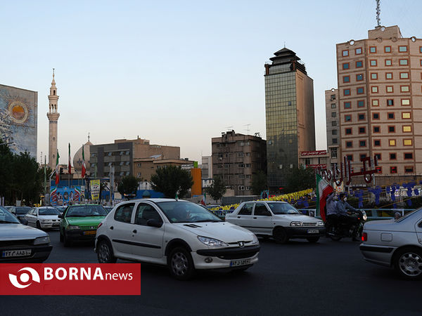 حال و هوای میدان ولیعصر(عج) در آستانه انتخابات  ۱۴۰۰