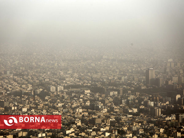 گرد و غبار شدید تهران