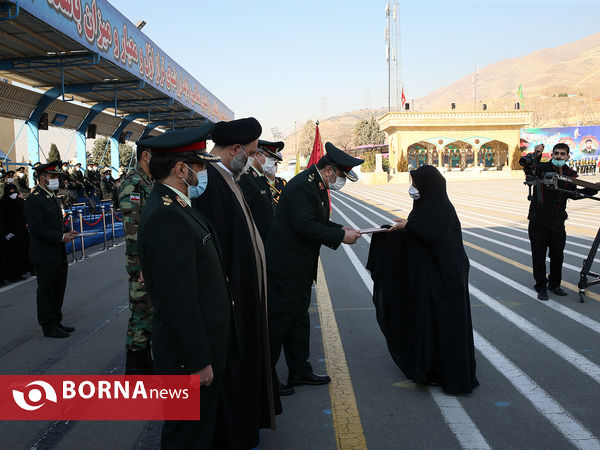 اعطای درجه به دانش آموختگان دانشگاه علوم انتظامی