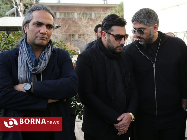 مراسم تشییع پیکر مرحوم افشین یداللهی