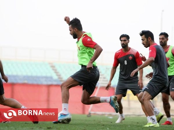 تمرینات تیم فوتبال پرسپولیس