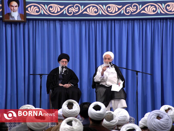جلسه‌ی درس خارج فقه حضرت آیت‌الله العظمی خامنه‌ای