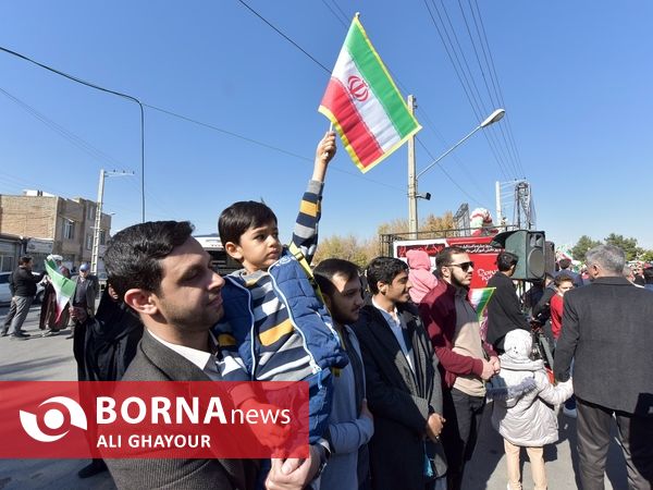 برگزاری راهپیمایی سیزدهم آبان در ارومیه