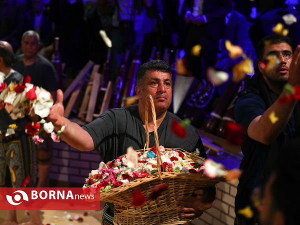 آیین گلریزان پهلوانان شهر تهران