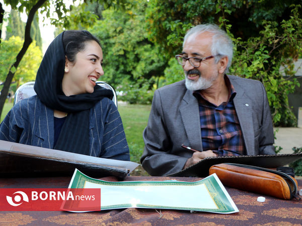 خوشنویسی اشعار سعدی توسط خوشنویسان شیرازی