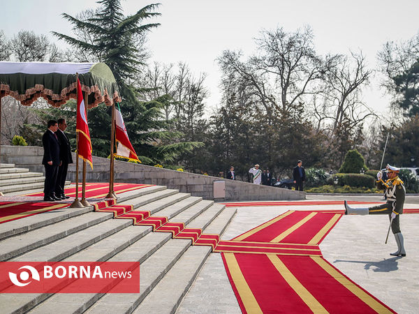 استقبال رسمی معاون اول رئیس جمهوری از نخست وزیر ترکیه