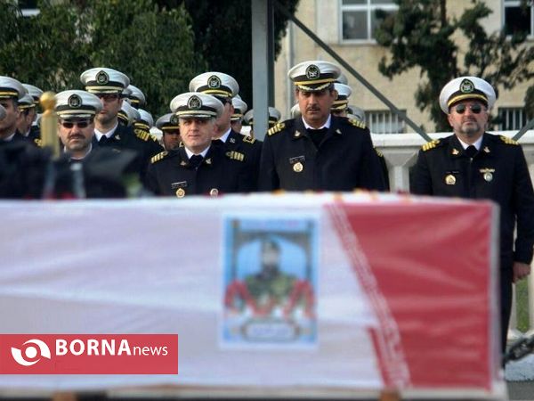 تشییع  پیکر شهید امیر باسره -بندرانزلی