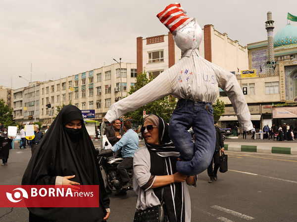 راهپیمایی روز قدس در تهران