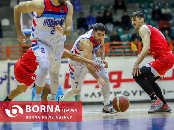 دیدار تیم های بسکتبال نبوغ - توفارقان