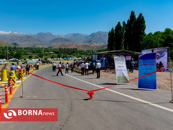 افتتاح جاده جدید هشتگرد-طالقان