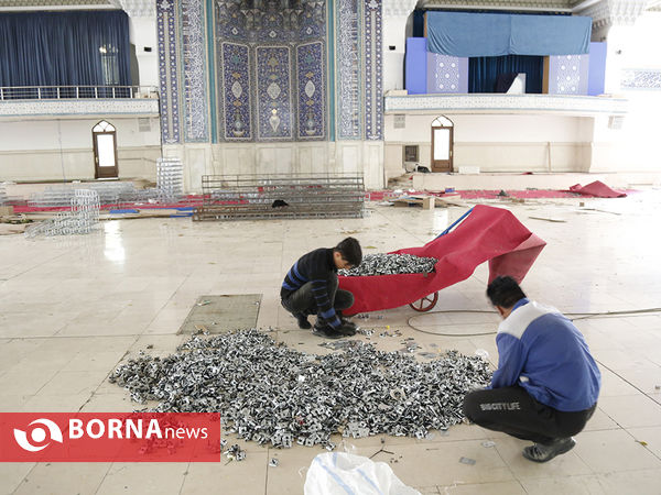 آماده سازی نمایشگاه کتاب ۹۷