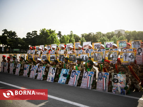 صبحگاه مشترک دژبان کل آجا