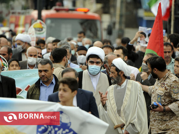 راهپیمایی روز قدس- شهرستان قدس