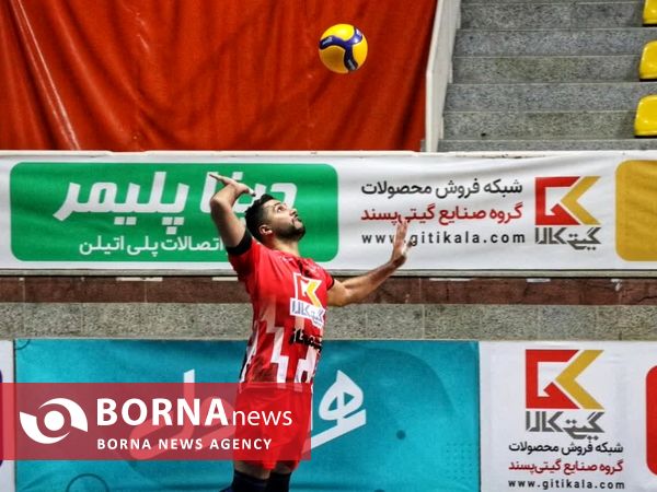 هفته هشتم لیگ برتر والیبال؛دیدار تیم‌های گیتی پسند و شهرداری گنبد