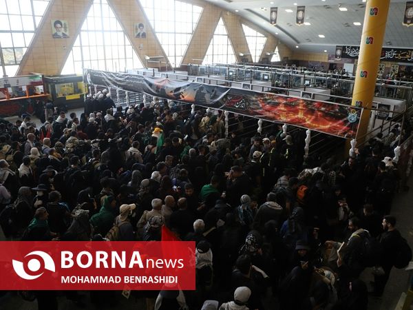 دلدادگان حسینی مرز شلمچه