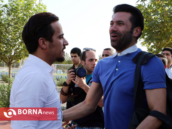 تمرین تیم فوتبال ستارگان ایران