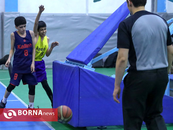 مسابقات مینی بسکتبال محلات تهران
