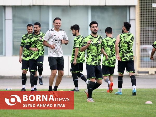 نخستین تمرین سپیدرود در ورزشگاه عضدی در سال 1402