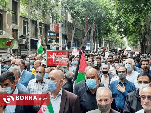 راهپیمایی روز قدس_ شهرستان شهریار