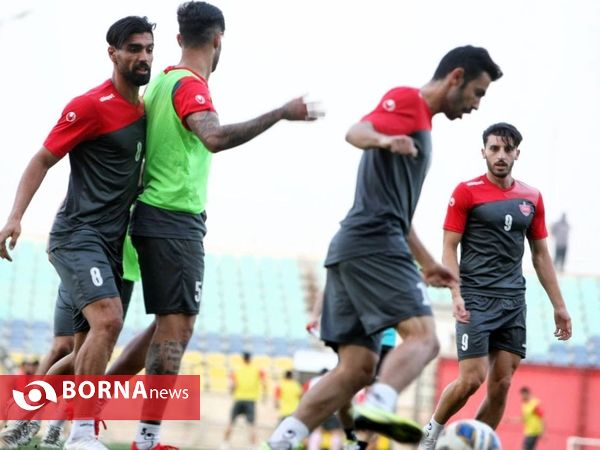 تمرینات تیم فوتبال پرسپولیس
