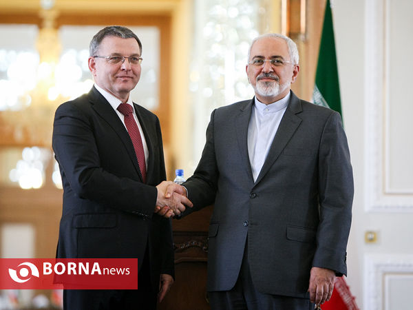 دیدار وزرای خارجه ایران و چک