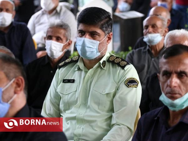 مراسم سومین روز شهادت سرگرد امید چای پز
