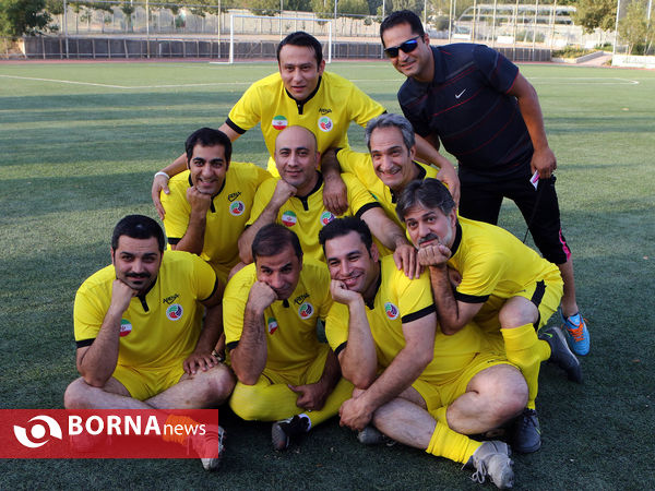 تمرین تیم فوتبال ستارگان ایران