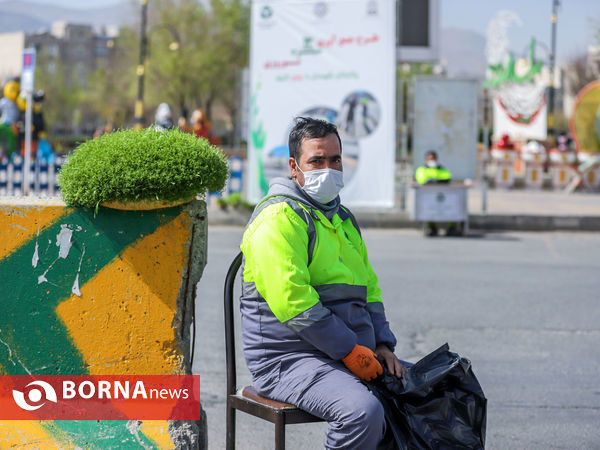 مشارکت در نظافت شهر