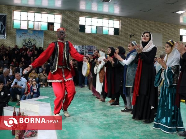 جشن همدلی در منطقه سیل زده سعدی شیراز