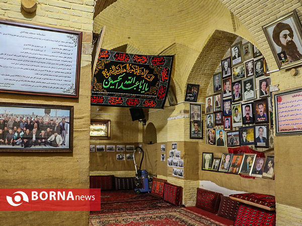 عزاداری شب عاشورا در حسینیه بغدادی شیراز