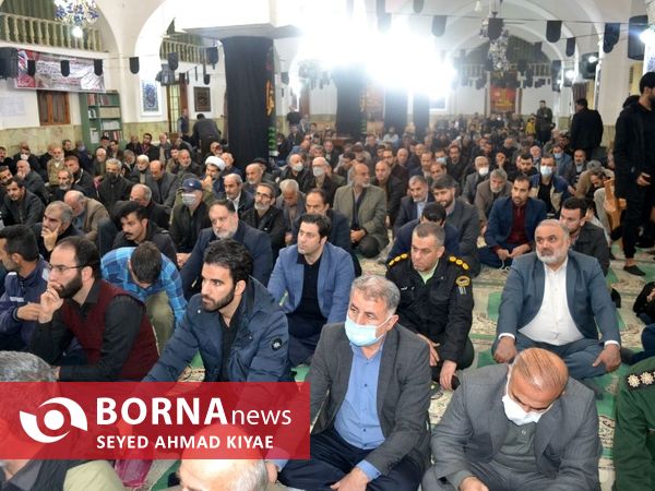 مراسم چهلمین روز شهادت مدافع امنیت شهید «حمید پورنوروز»