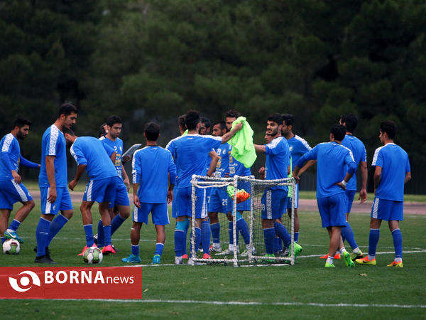 تمرینات تیم فوتبال استقلال تهران